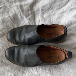 Josef Seibel Black Leather Ankle Booties – EU 38 (US Women’s 7.5–8)
